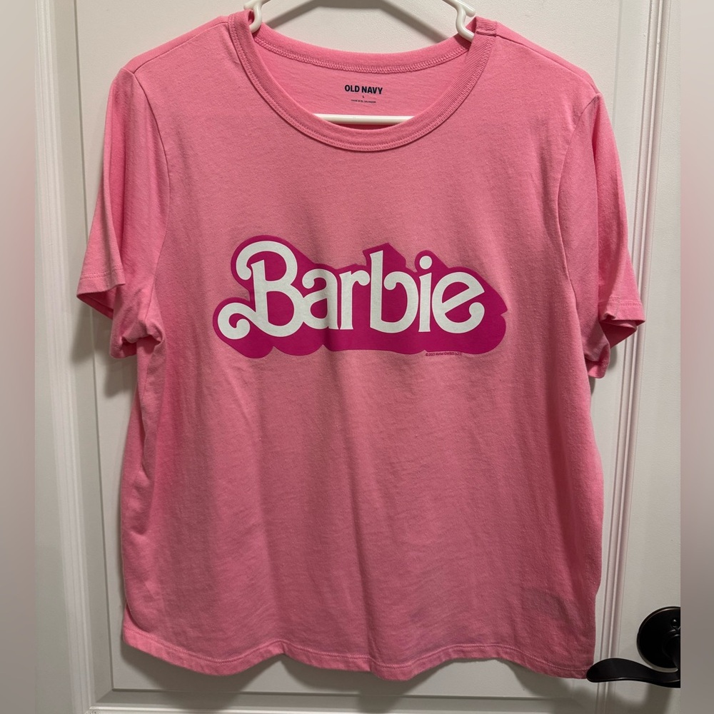 Old Navy Pink Barbie T-Shirt